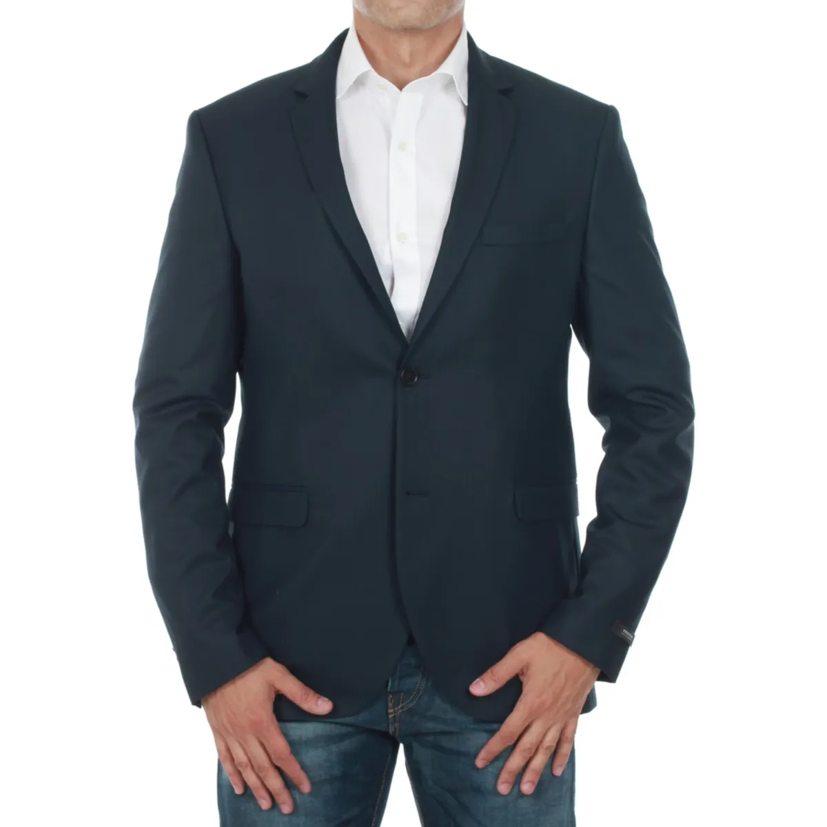 12095021 JJPRROY BLAZER KIV01 NOOS DARK NAVY/SLIM FIT