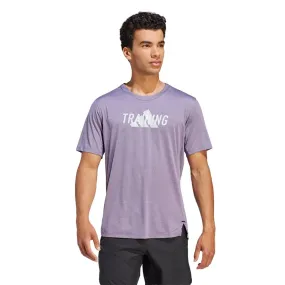 Adidas Remeras Masculino D4M_Wogfx_Tee Lila