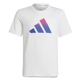 Adidas Train Icons AEROREADY Logo T-Shirt White