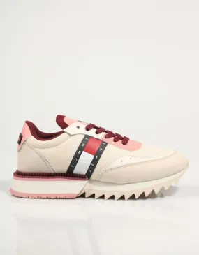  baskets TOMMY HILFIGER Wmns Tommy Jeans Cleat en Beige 79956