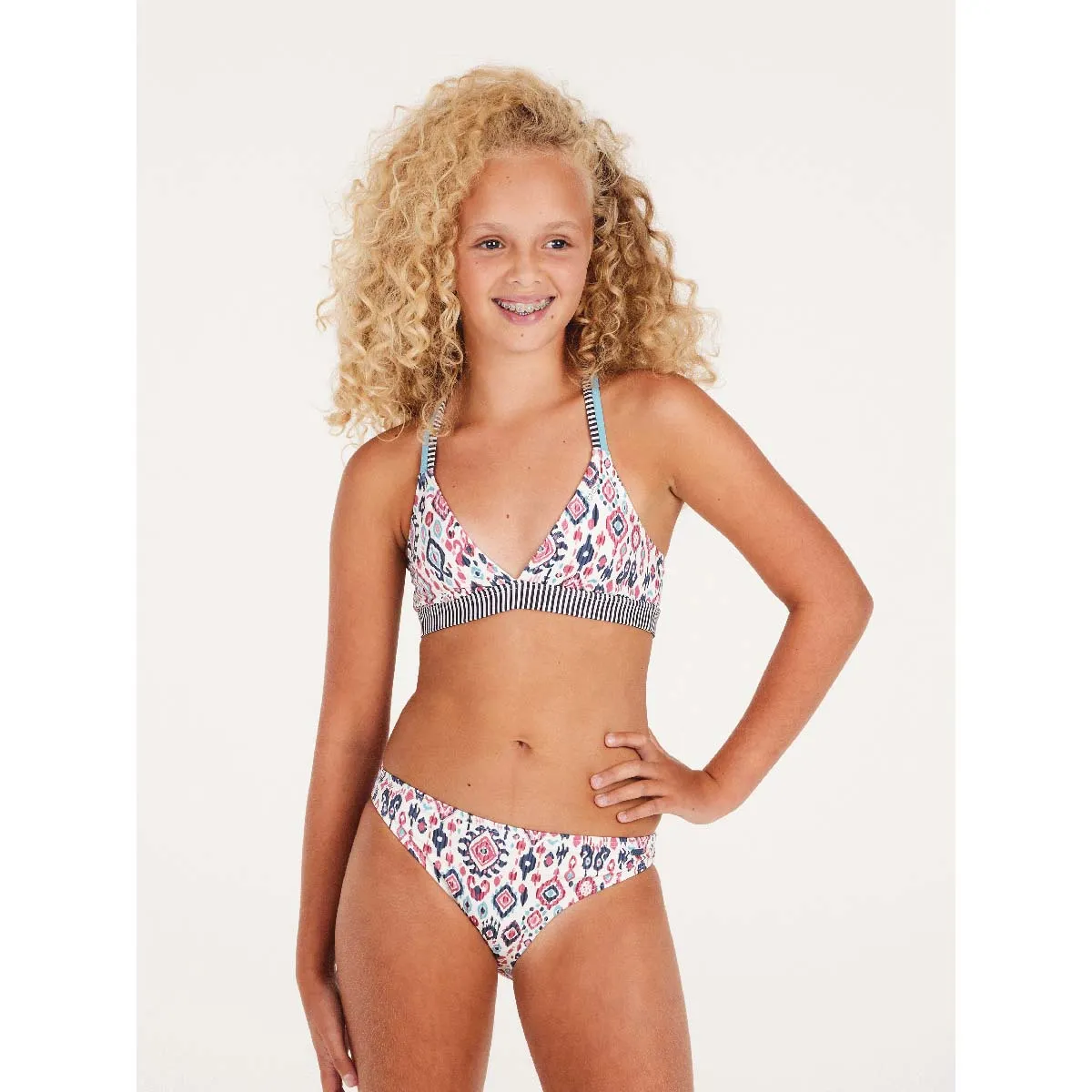Bikini  Prtreva Jr Triangle Bikini Protest Blanco