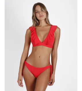 Bikini Triangulo Copa Summer Frill para Mujer