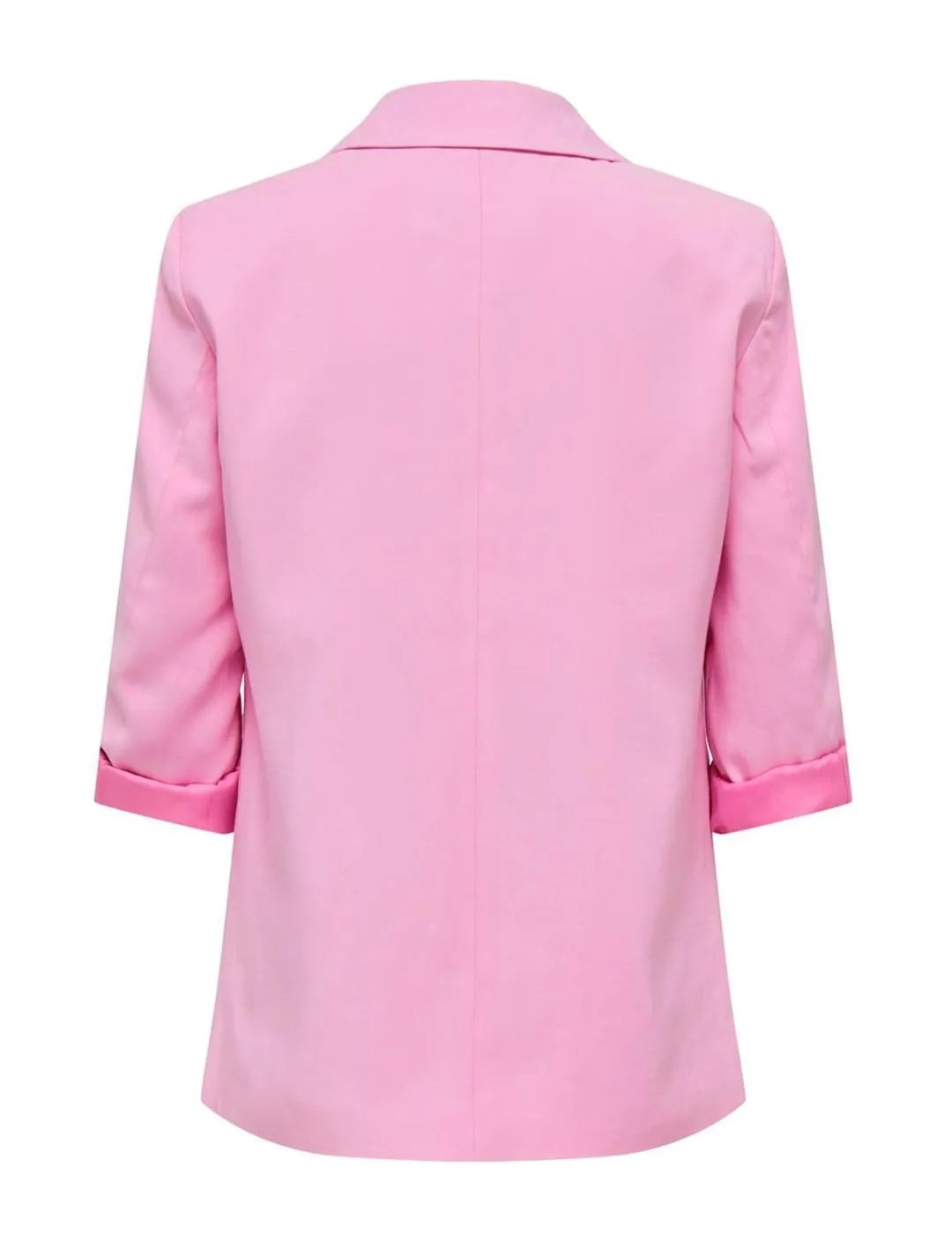 Blazer Only Aris rosa chicle regular sin cierre de mujer