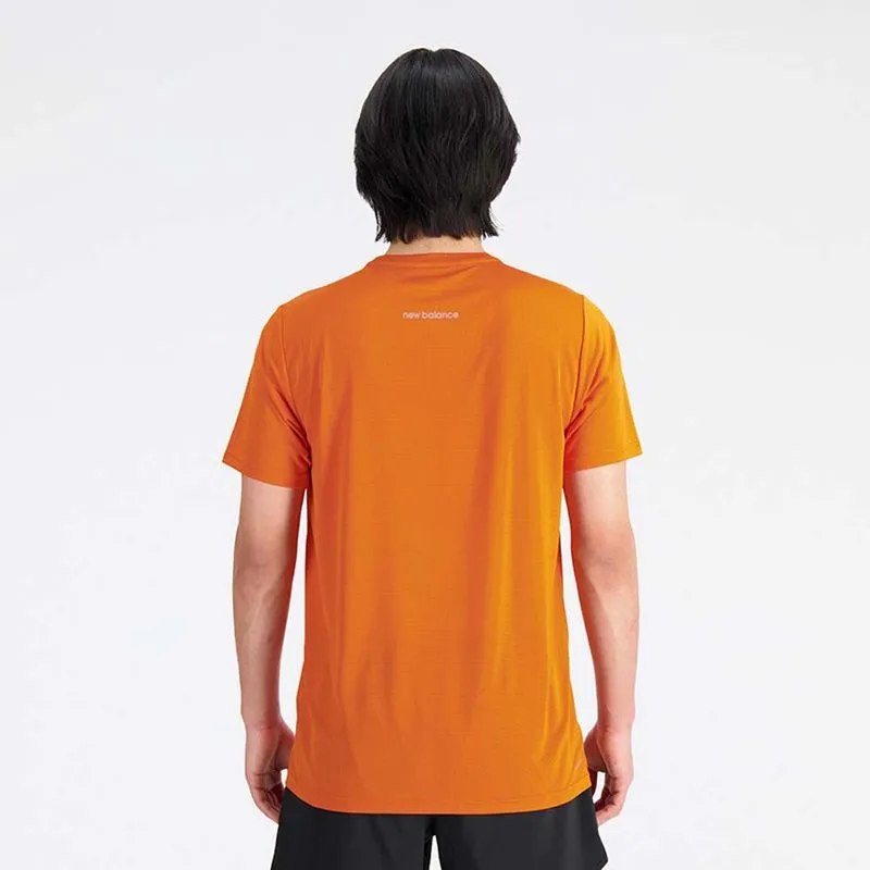 Camiseta Manga Corta Para Hombre Accelerate Sleeve New Balance