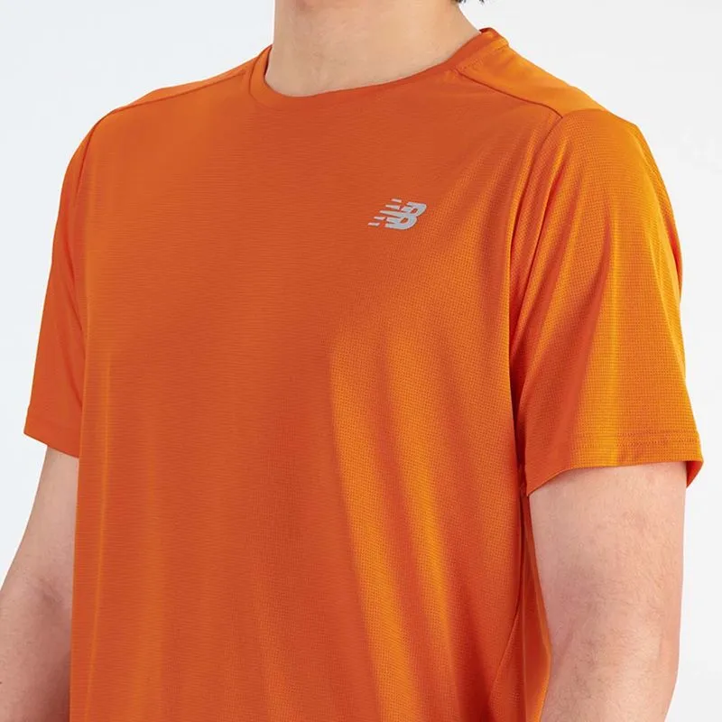 Camiseta Manga Corta Para Hombre Accelerate Sleeve New Balance