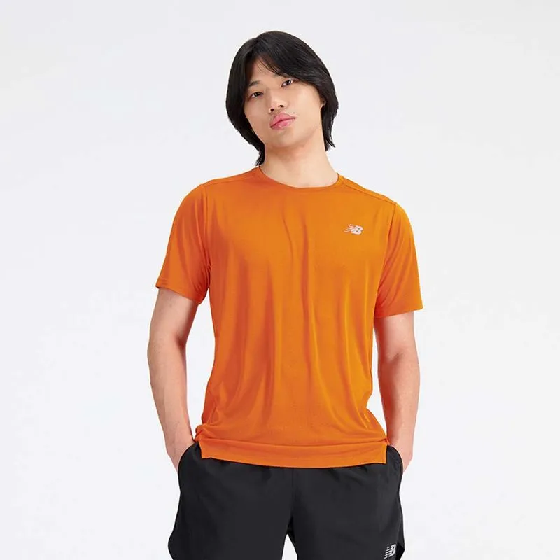 Camiseta Manga Corta Para Hombre Accelerate Sleeve New Balance