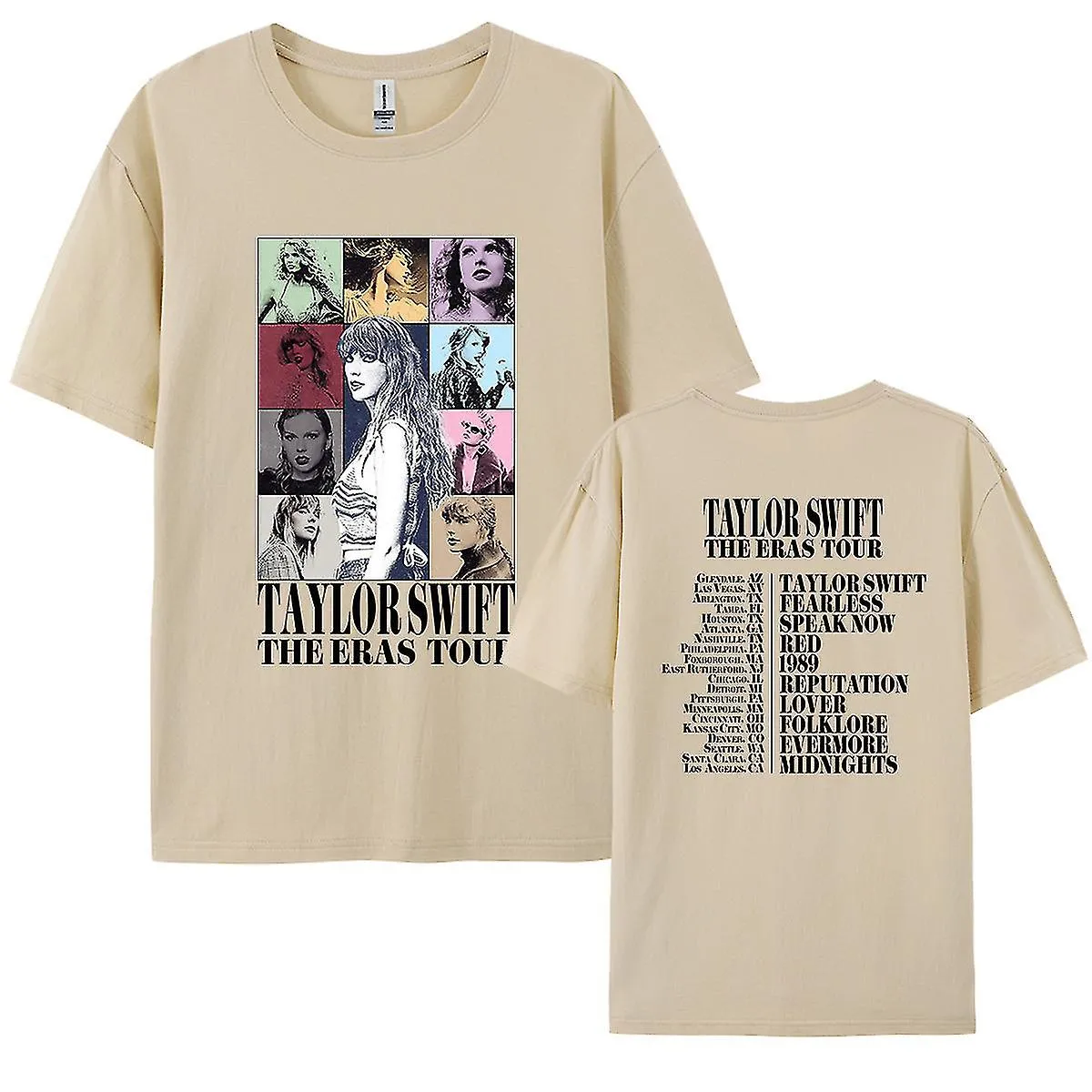 Camiseta Taylor Swift algodón Tops Mujer Taylor Camiseta manga corta -ACGIV