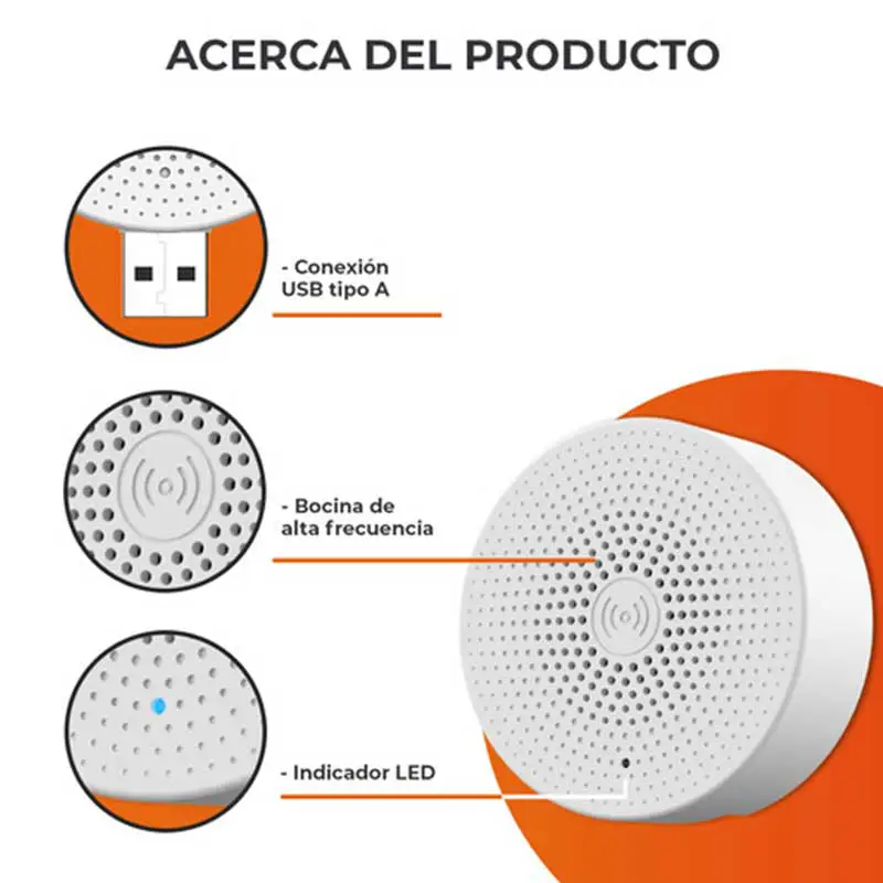 Chicharra para Timbre Inteligente Reception Tecnolite WIFI