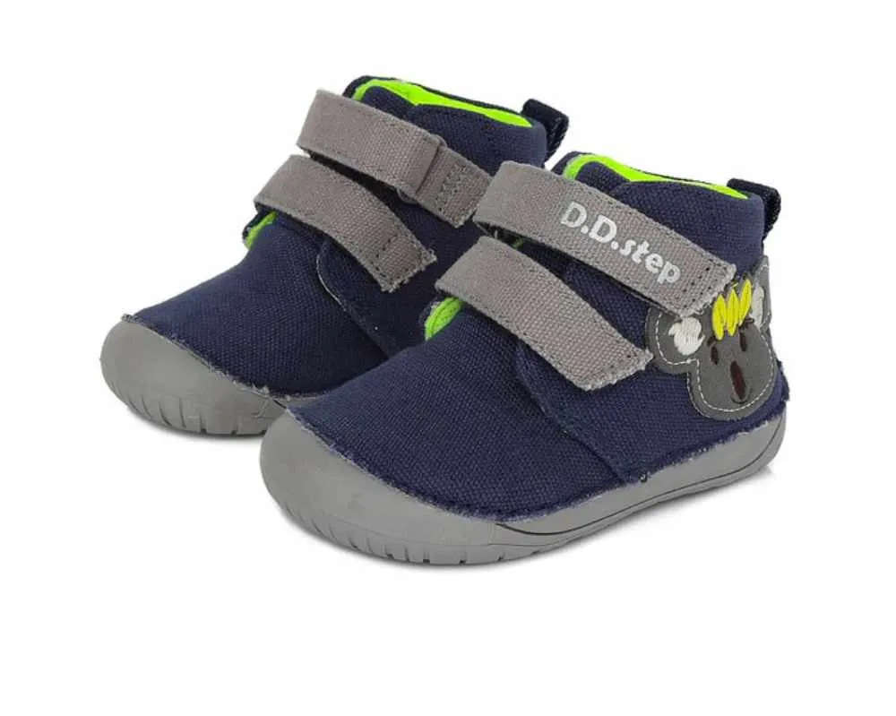 D.D.Step Botas Respetuosas Lona Koala Azul Marino