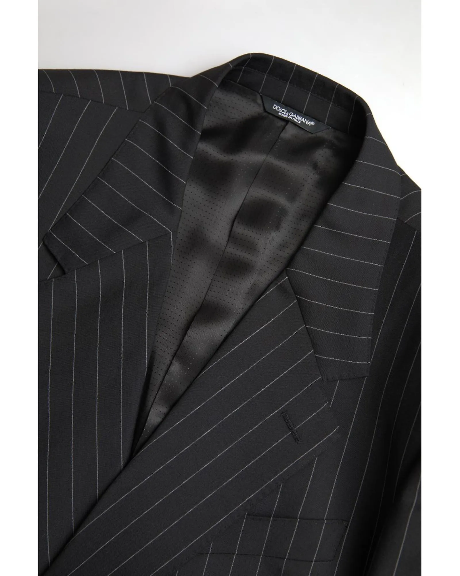 Dolce & Gabbana Single Breasted  Blazer with Stripe Detail