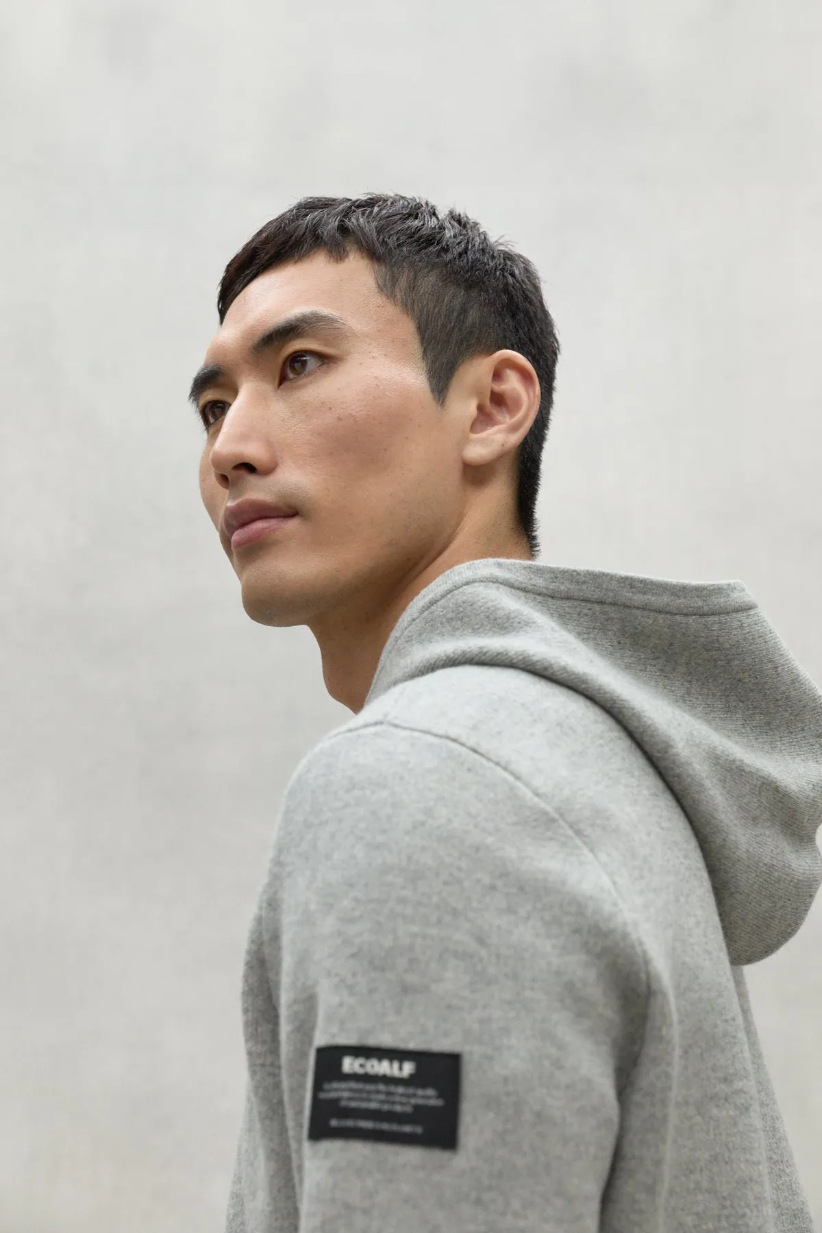 GREY MUGGA KNITTED SWEATER