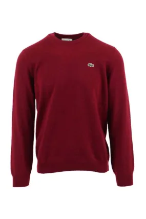 Jersey Lacoste AH3449 00 ZS1 Bordeaux