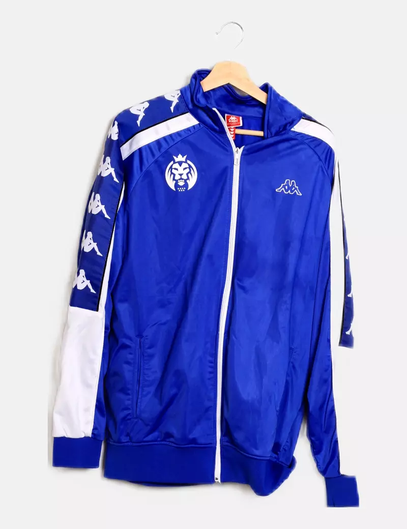 Kappa Sudadera azul print logo