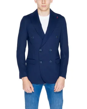 Mulish Plain Blazer with Buttons and Lapel Collar