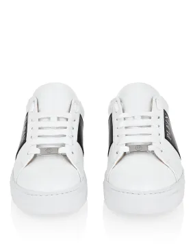 Nappa Leather Lo-Top Sneakers
