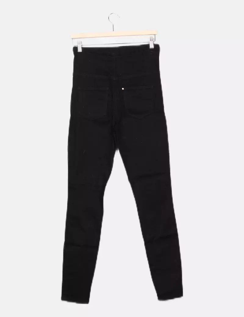 NoName Pantalón negro denim premamá