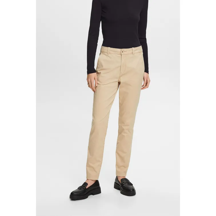 PANTALÓN CHINO BÁSICO MUJER ESPRIT