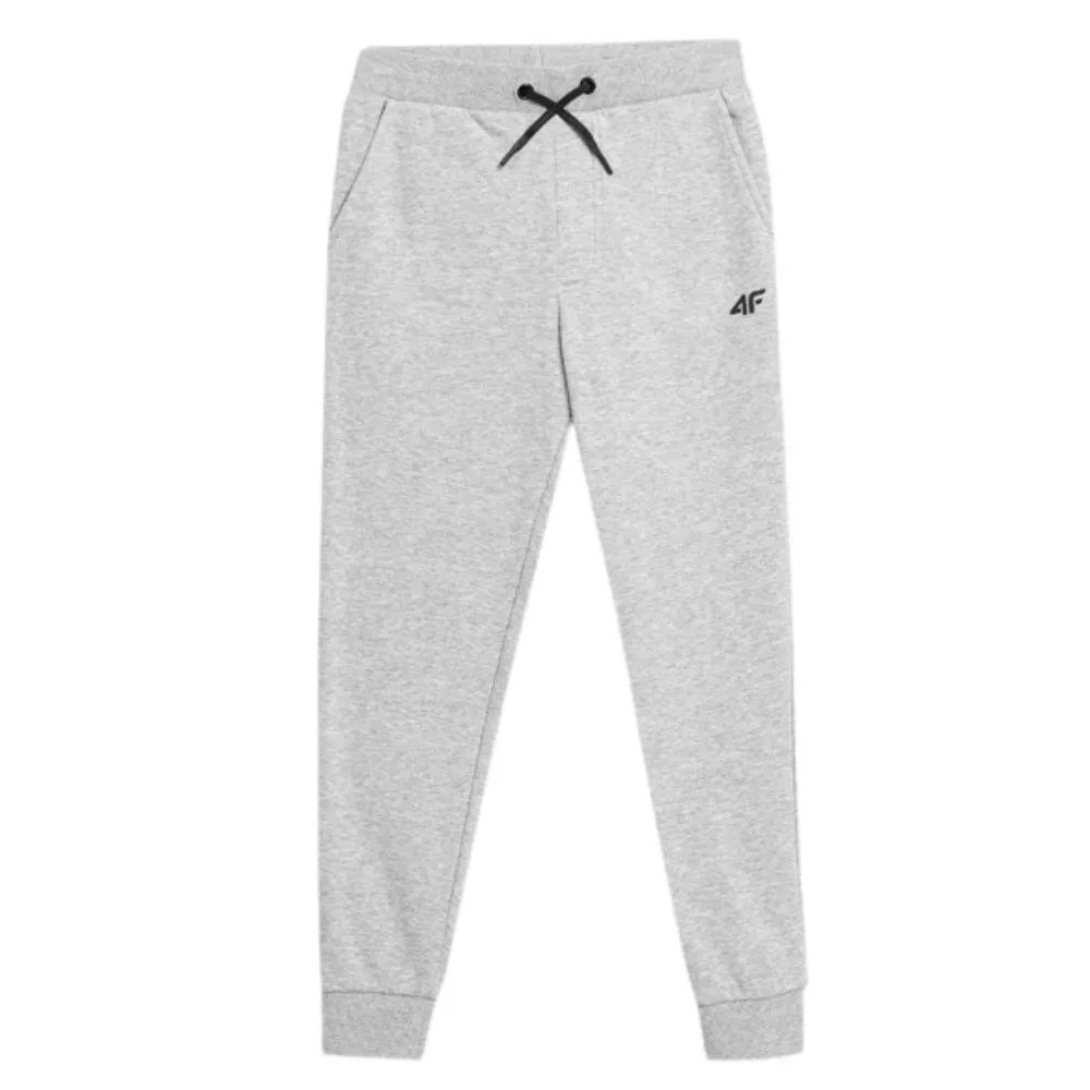 PANTALÓN DE CHÁNDAL NIÑO 4F TTROM411. GRIS