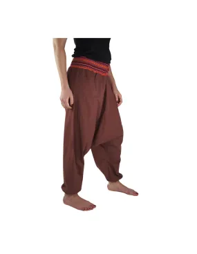 Pantalón ancho Jessie, rojo marsala