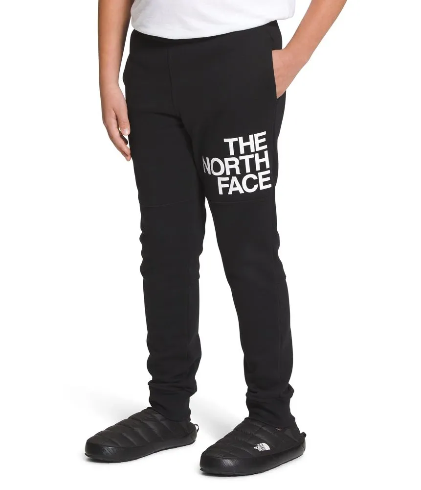 Pantalón Camp Fleece Jogger Negro Niño The North Face