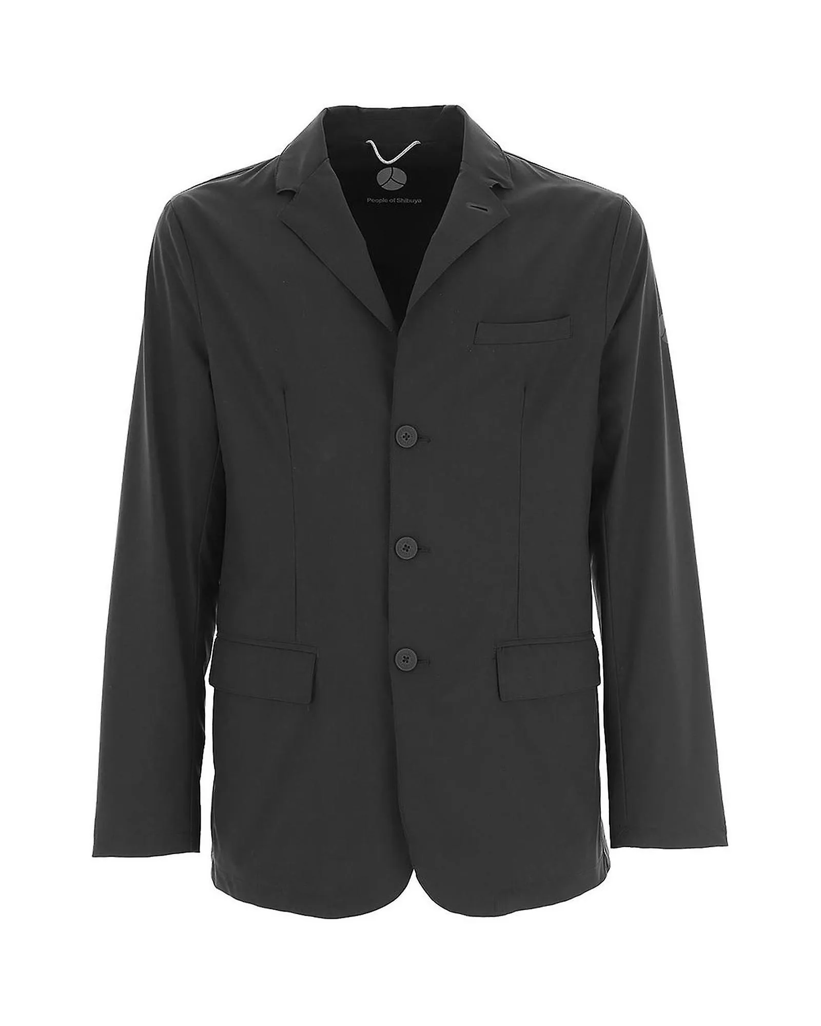 People Of Shibuya Water-Repellent  Blazer with 3-Button Closure and Multiple Pockets