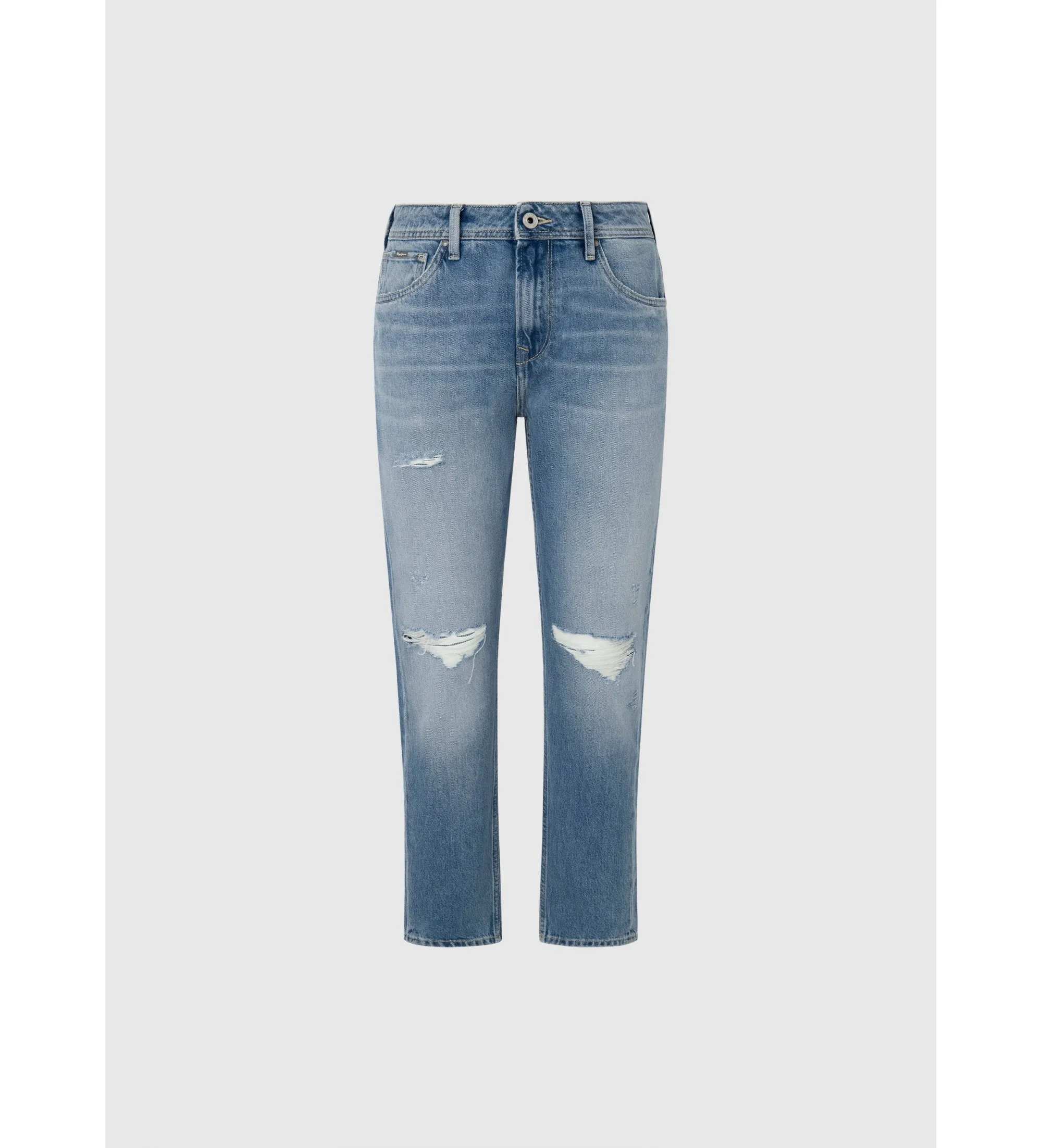 PEPE JEANS JEANS TAPERED HW AZUL