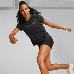 Puma RUN Short Sleeve Logo Running Tee