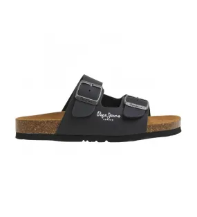 Sandalias Double Kansas negro