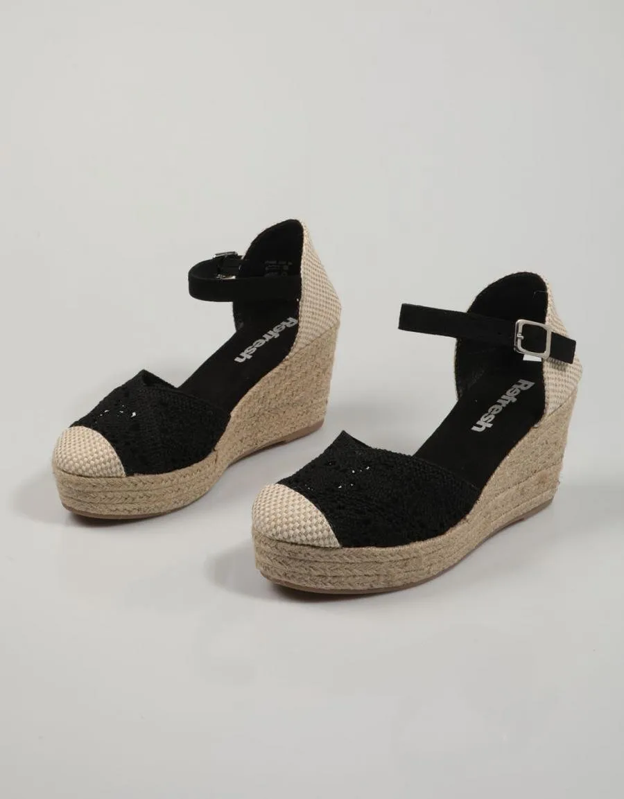  sandalias REFRESH 170869 en Preto 82722