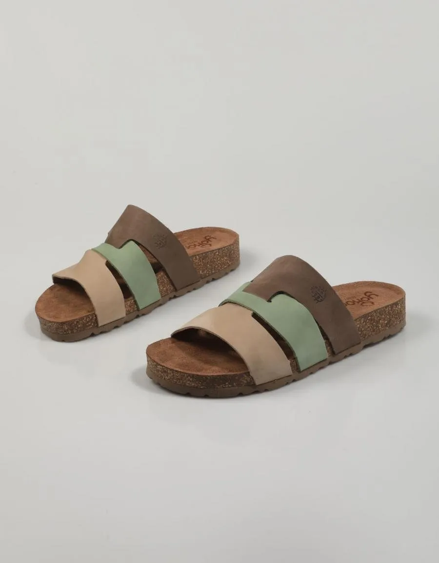  sandalias YOKONO Jerba en Caqui 82526