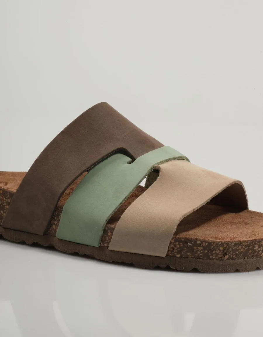  sandalias YOKONO Jerba en Caqui 82526