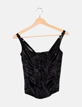 Shopie Corset tirantes negro