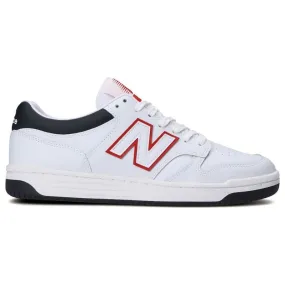 Sneakers New Balance Bb480 Hombre Blanco-rojo