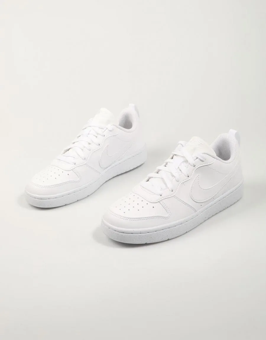  sneakers NIKE Court Borough Low Recraft en White 84974