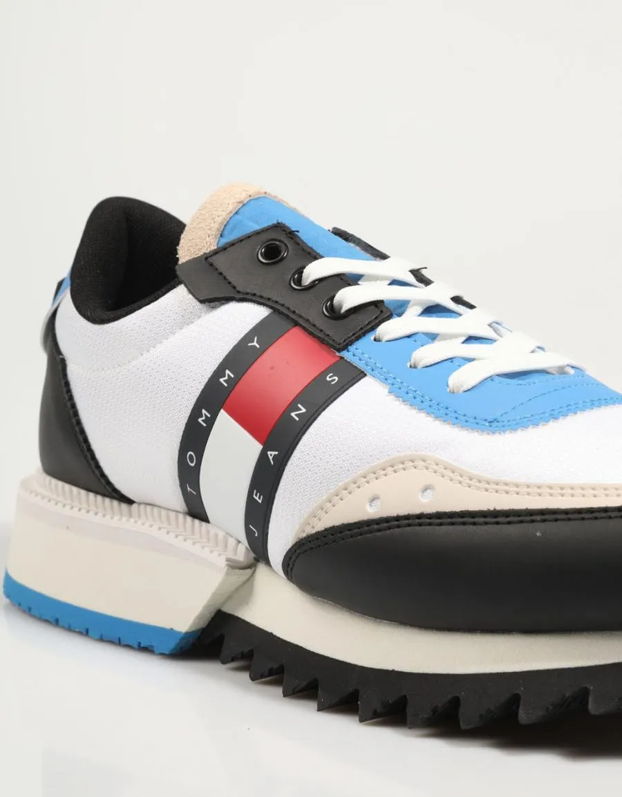  sneakers TOMMY HILFIGER Tommy Jeans Mes Track Cleat en White 79935