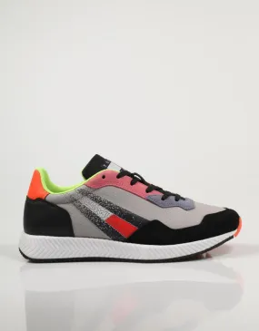  sneakers TOMMY HILFIGER Wmn Track Cleat Mix Runner en Multi colour 77533