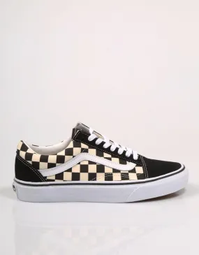  sneakers VANS Old Skool Primary Check en Black 72786