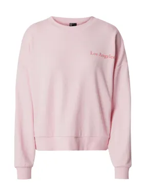 Sudadera 'PCSKYLAR' PIECES en Rosa Pastel