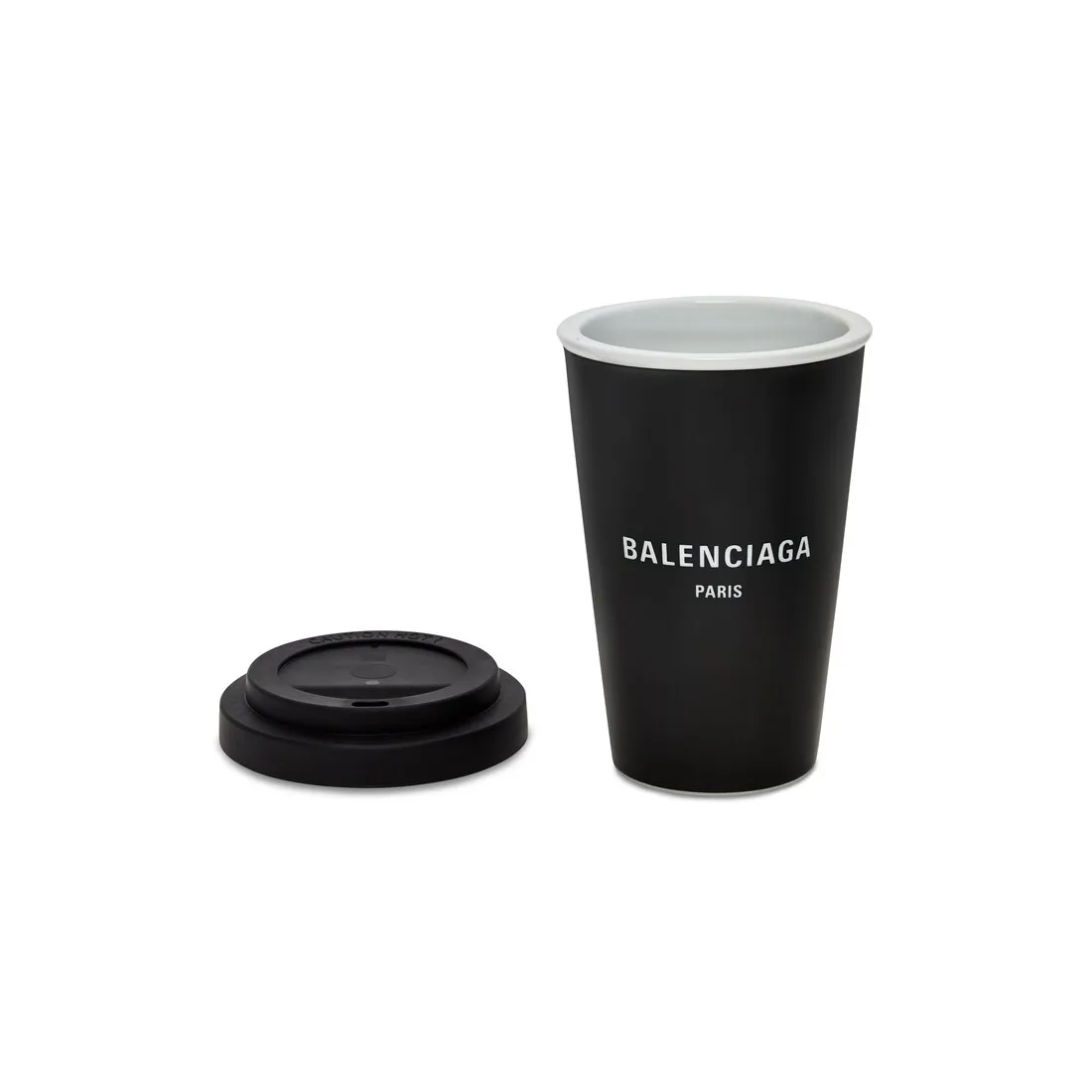Taza De Café Paris en Negro