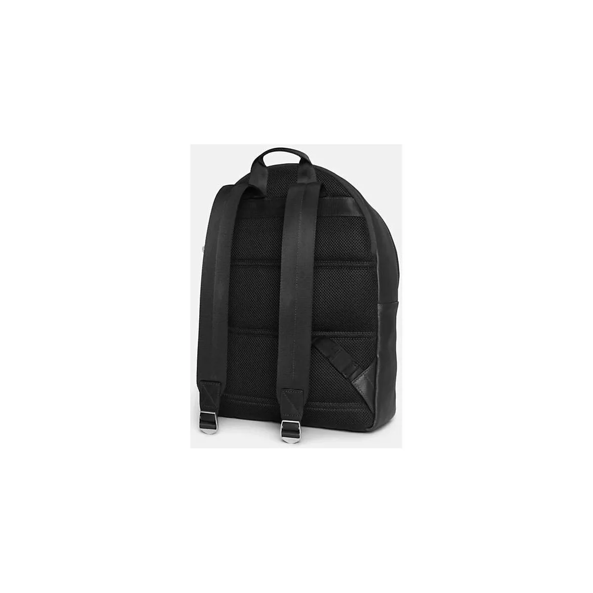 TB0A6MPS RCK LEATHER BACKPACK-001 BLACK