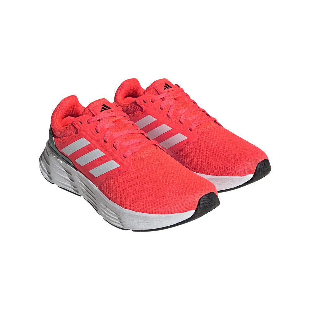 Tenis Hombre Adidas Galaxy 6  - Naranja-Blanco