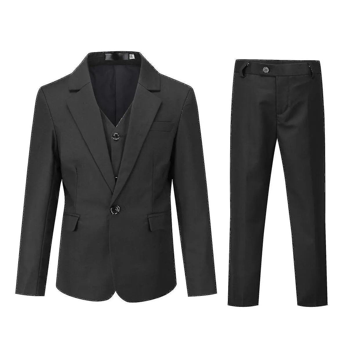 Tmall Boys 3Pce Formal Suit Slim Fit Blazer and Vest and Pants