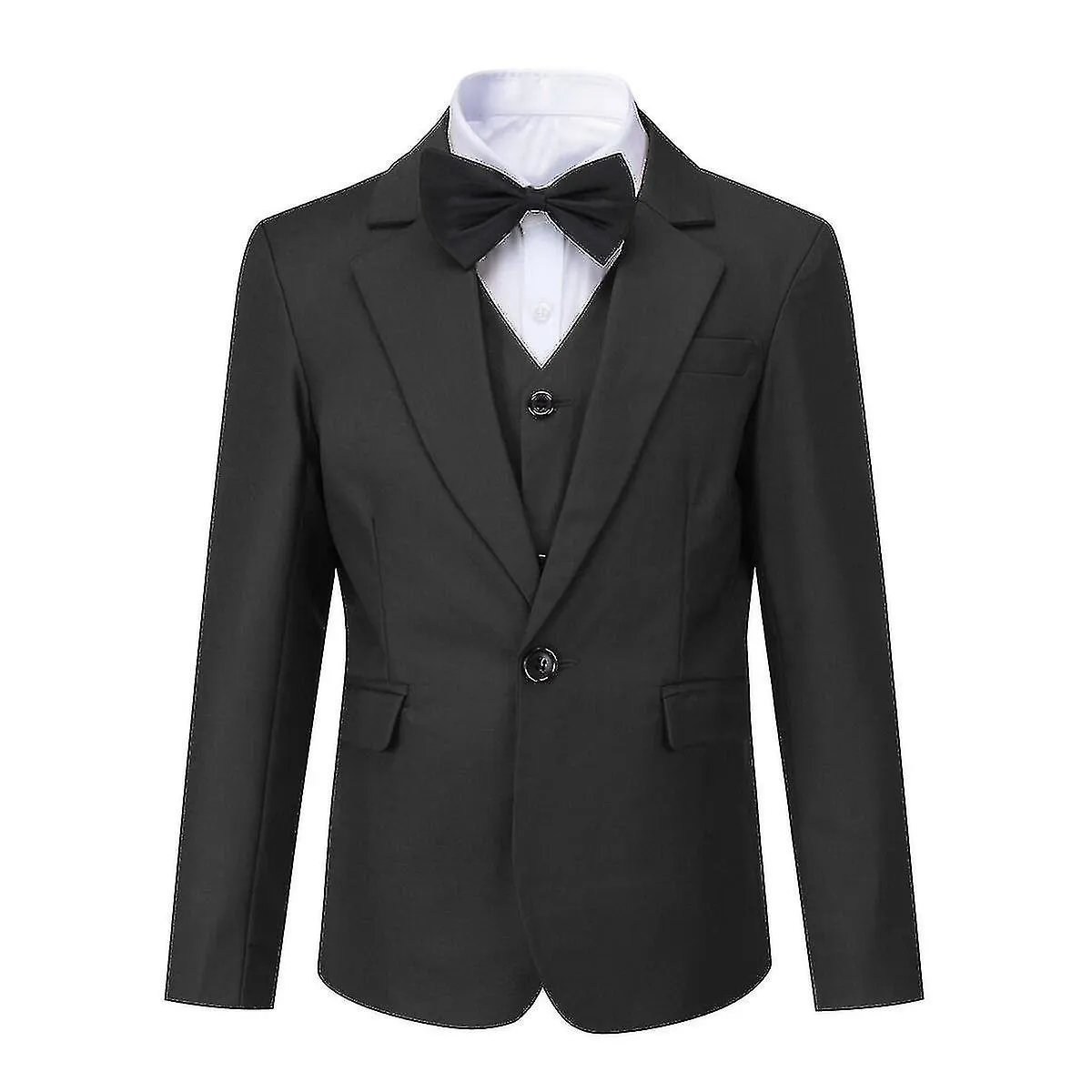 Tmall Boys 3Pce Formal Suit Slim Fit Blazer and Vest and Pants