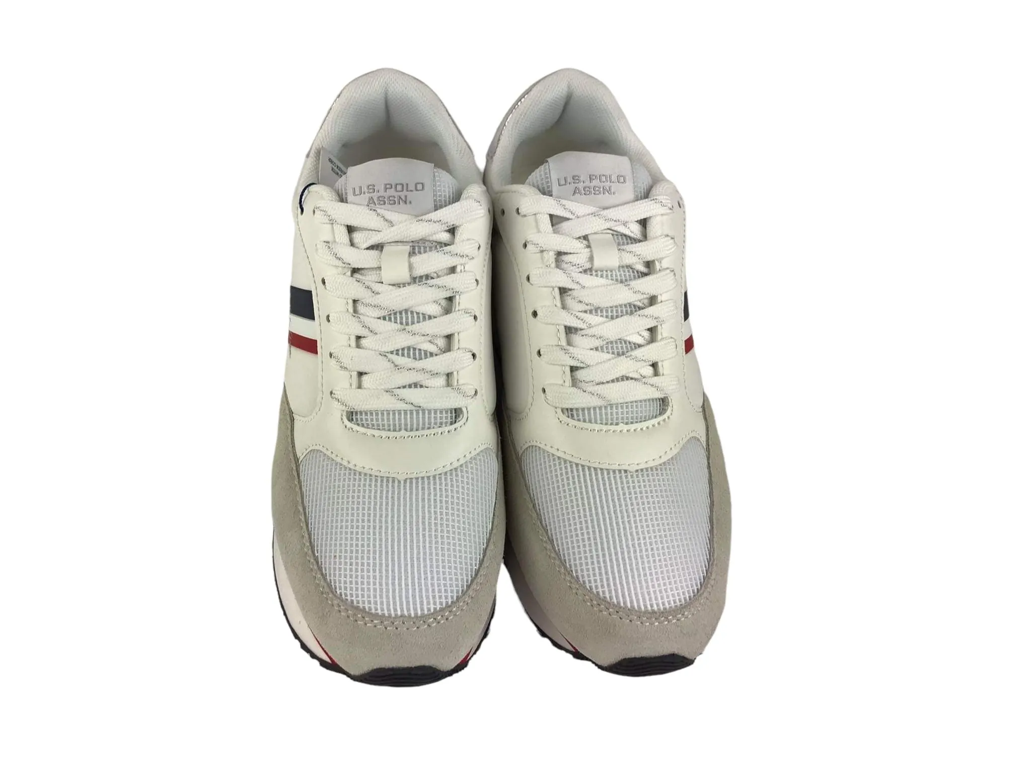 U.S.PoloAssn. |Sneakers mujer cordones blancos FEY