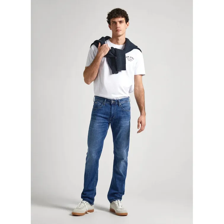 VAQUERO FIT RECTO Y TIRO REGULAR HOMBRE PEPE JEANS CASH