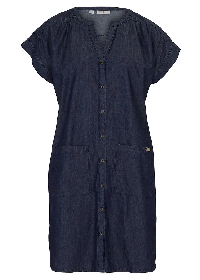 Vestido vaquero denim oscuro