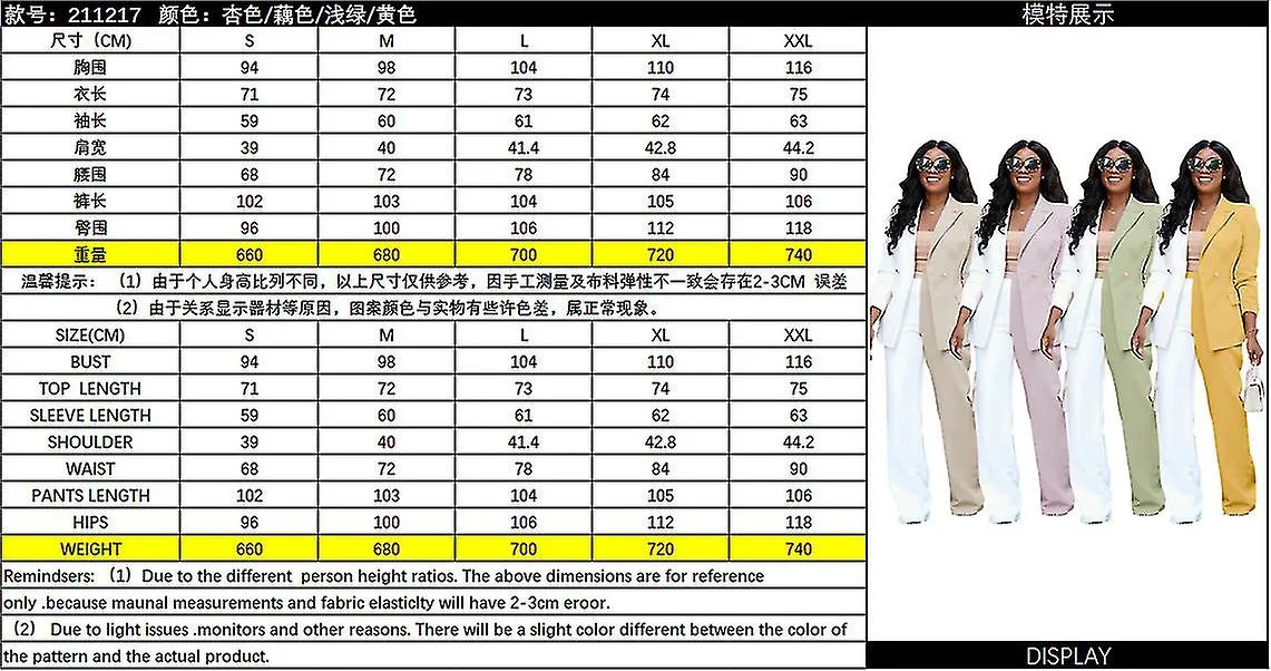 Women's Suits Hot Ladies 2pcs Candy Color Office Lady Formal Women's Suits Tuxedo Blazer Sets