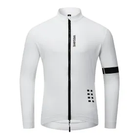 WOSAWE BH289 Men Cycling Jacket Windproof Plush Lining Coat Long Sleeve Top Asia 4XL/Europe 3XL